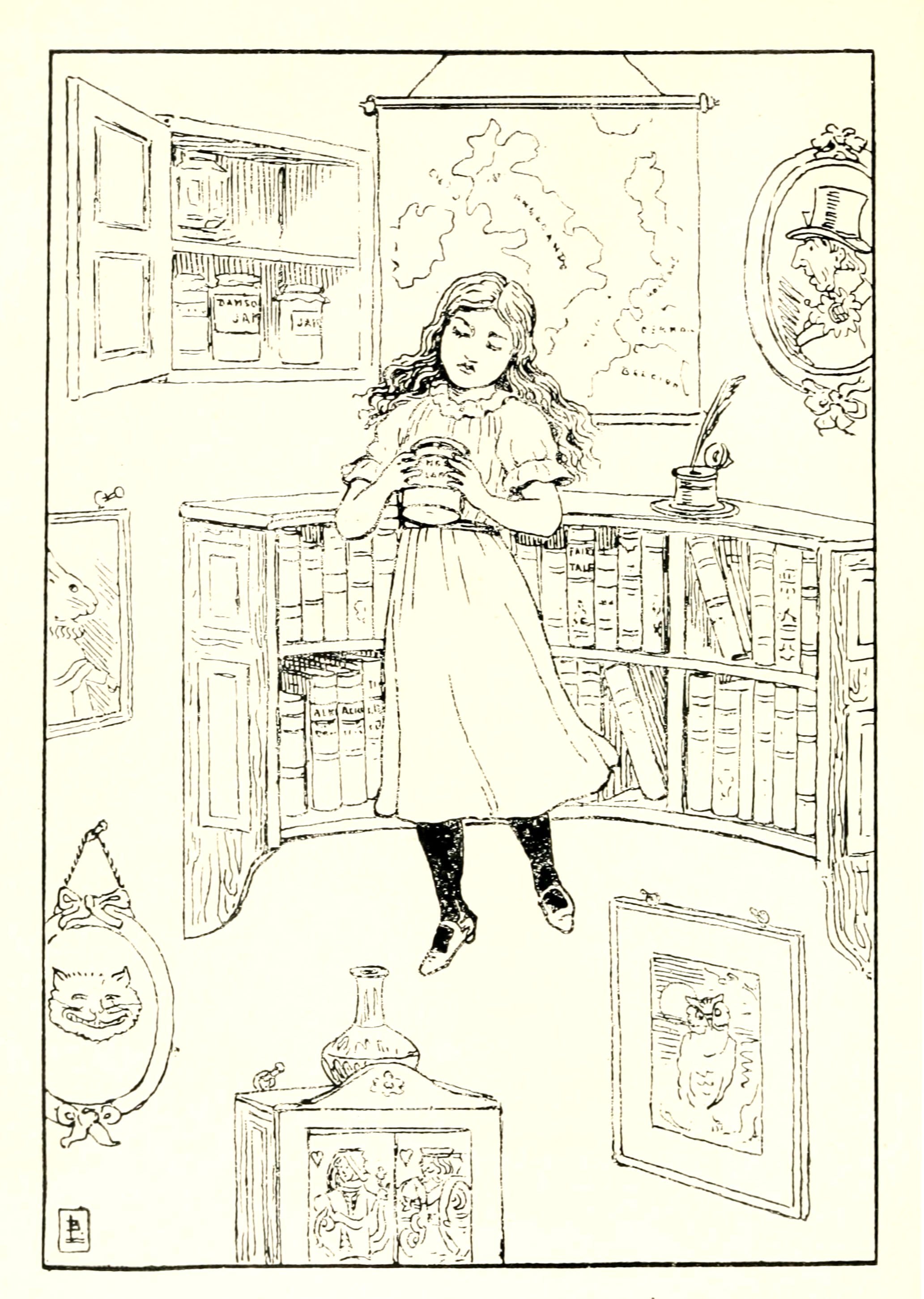 Brinsley Le Fanu — Alice took marmalade as she fell