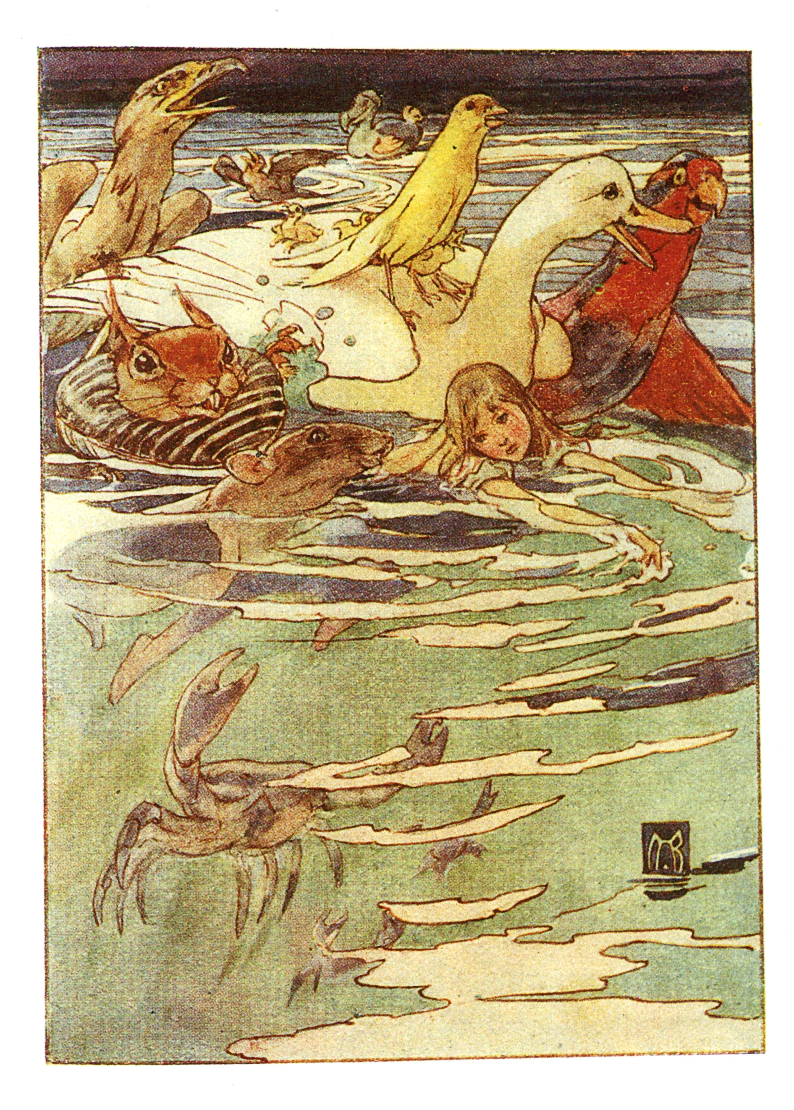 Alice B. Woodward — They all swam to the shore