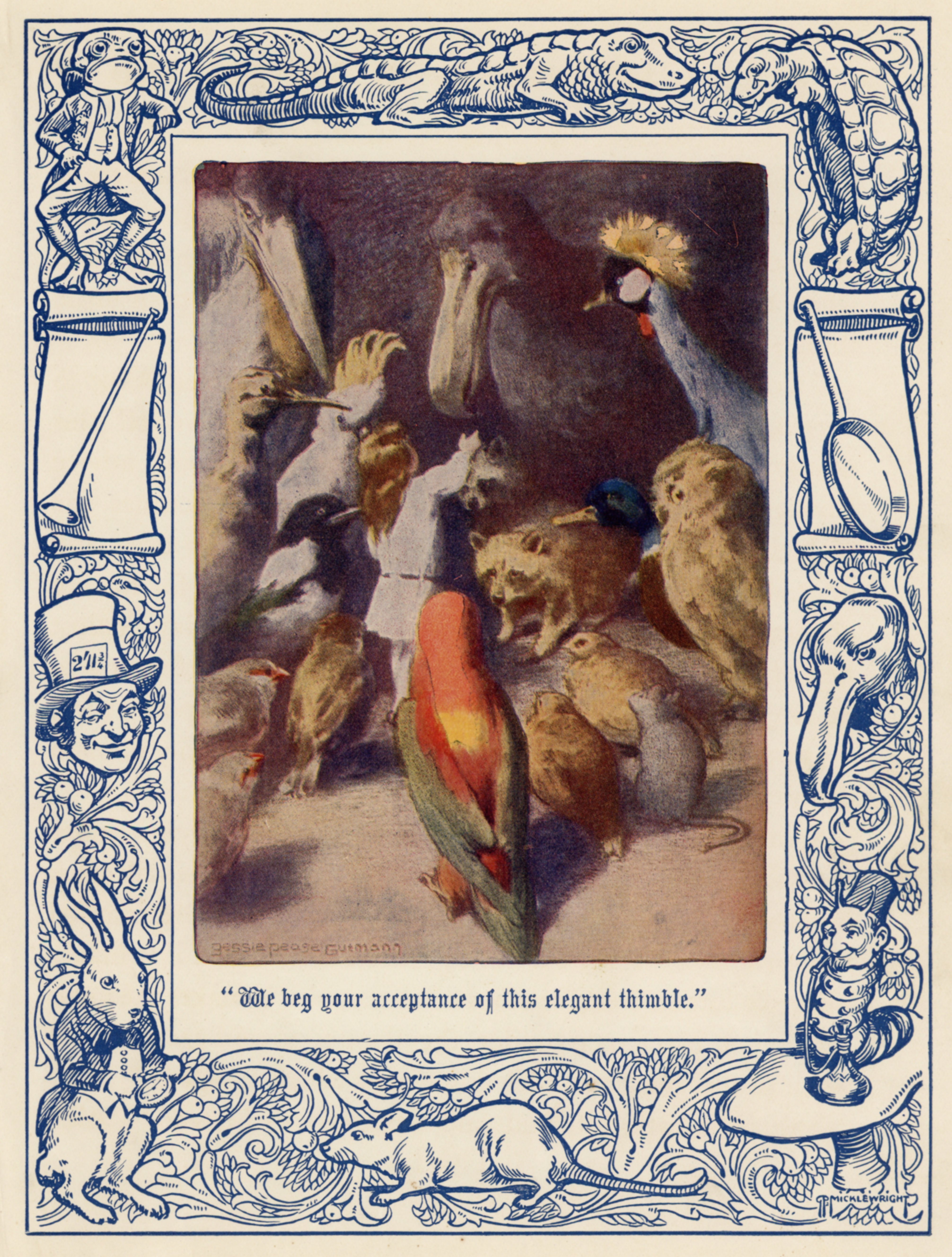 Bessie Pease Gutmann — Beg your acceptance