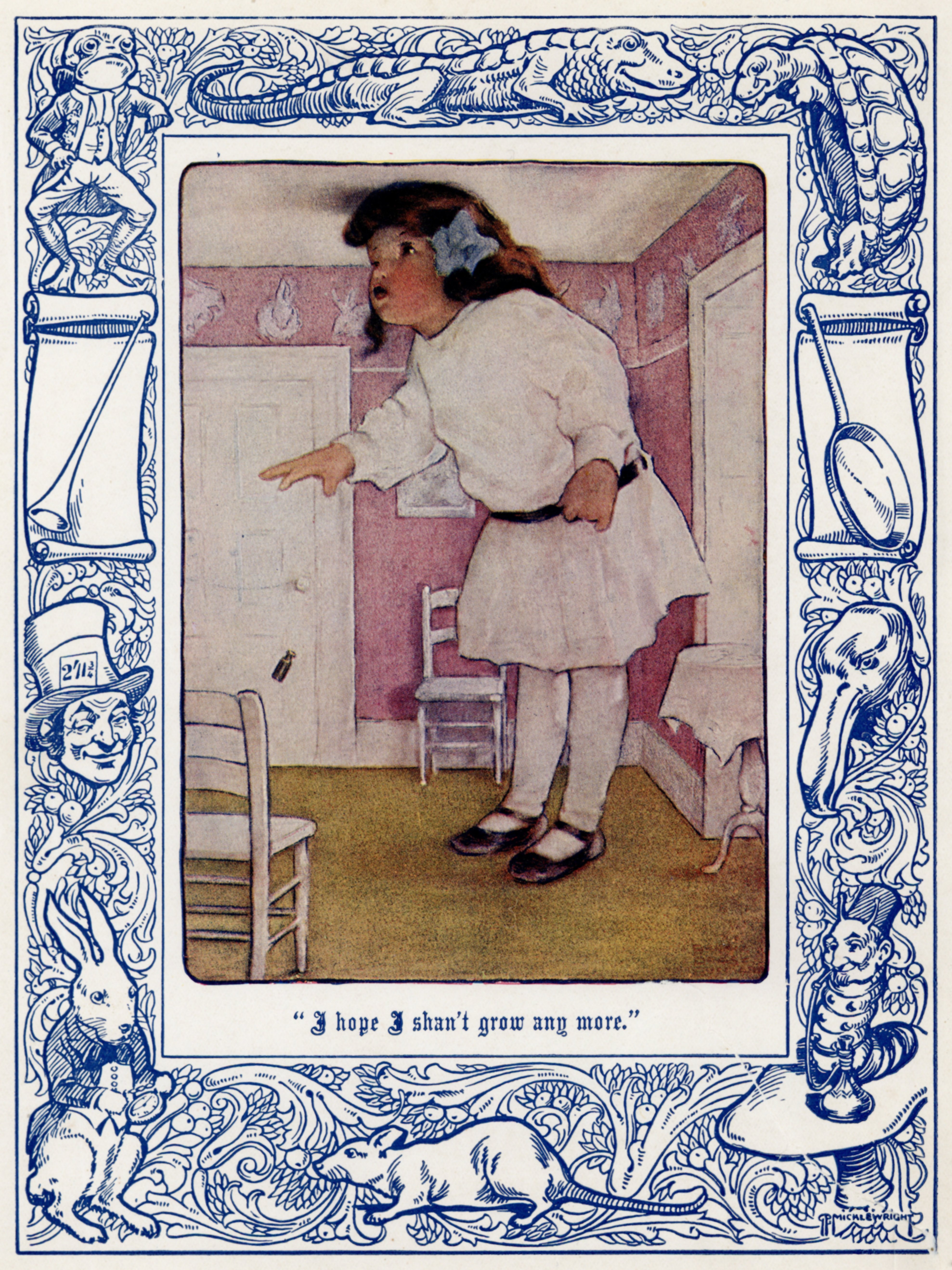 Bessie Pease Gutmann — Hope I shan't grow more