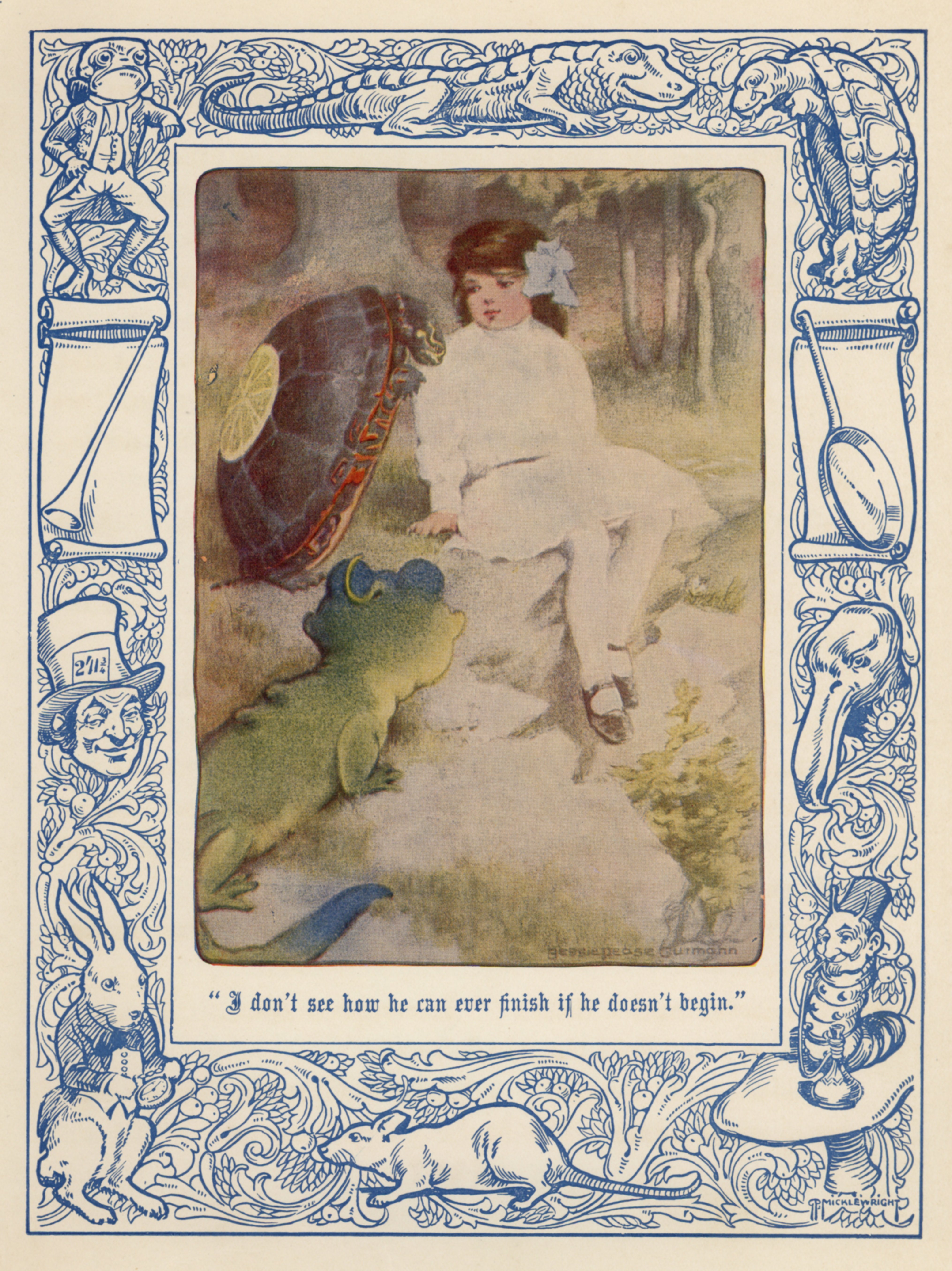 Bessie Pease Gutmann — Caterpillar