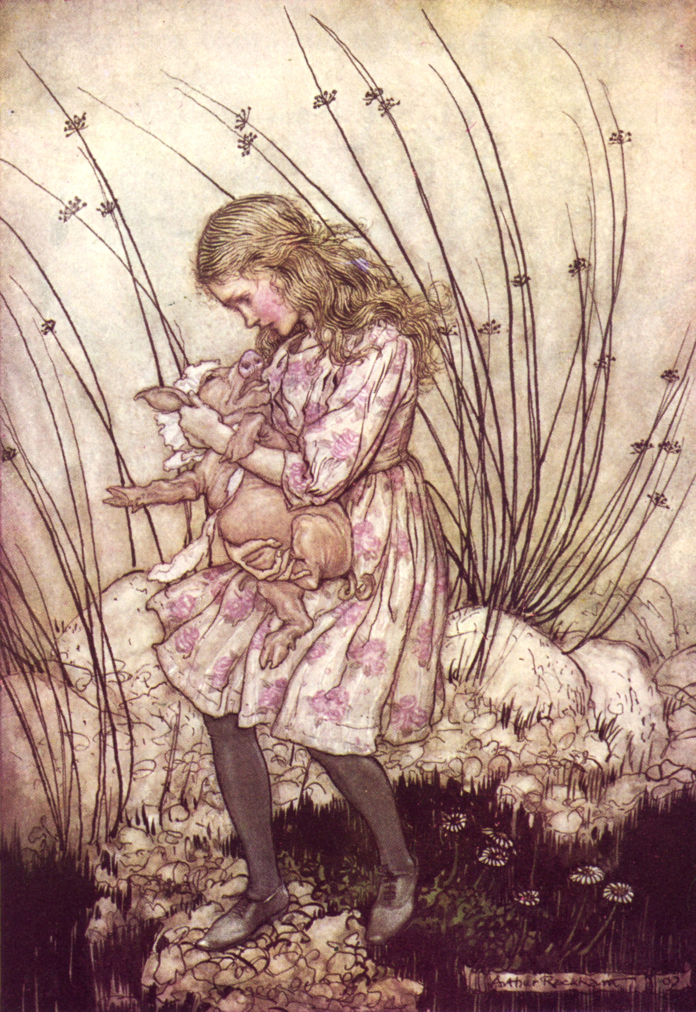 Arthur Rackham — Pig baby