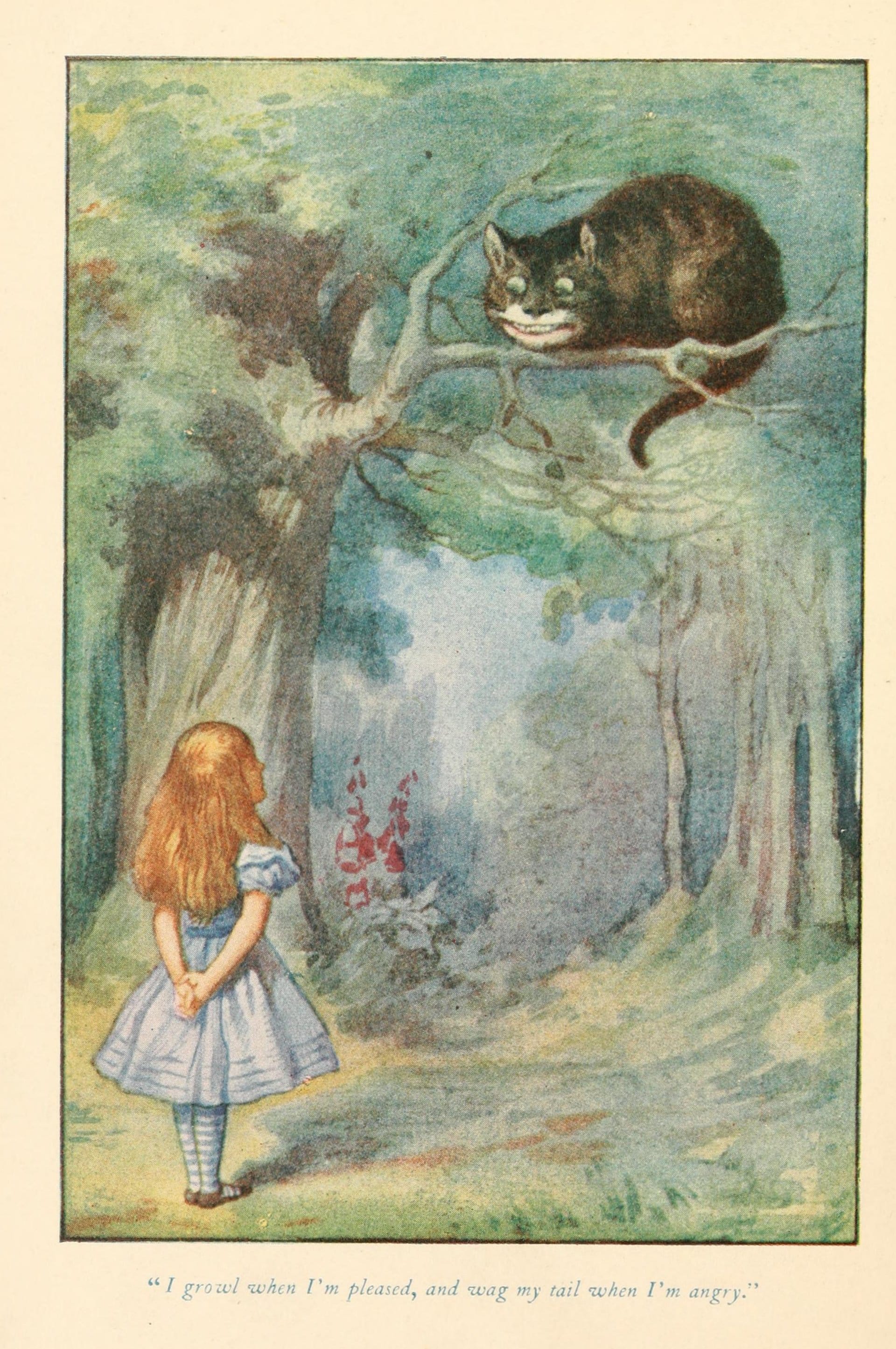 John Tenniel & Harry Theaker — The Cheshire Cat