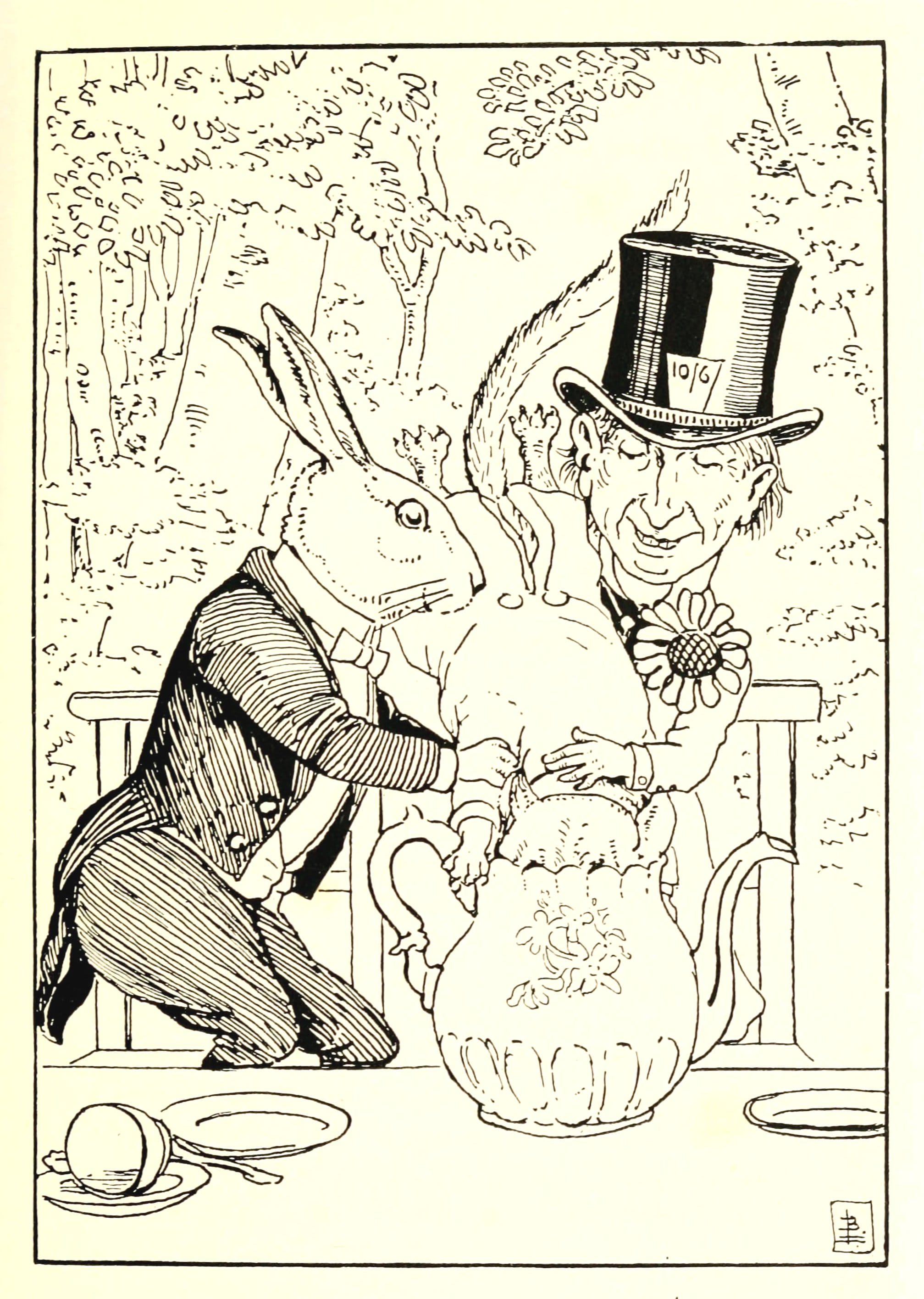 Brinsley Le Fanu — Dormouse put in teapot