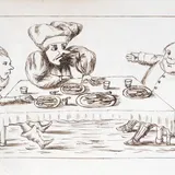 Lewis Carroll — The Duchess's chaotic kitchen