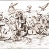 Lewis Carroll — Animals gathered for a concert