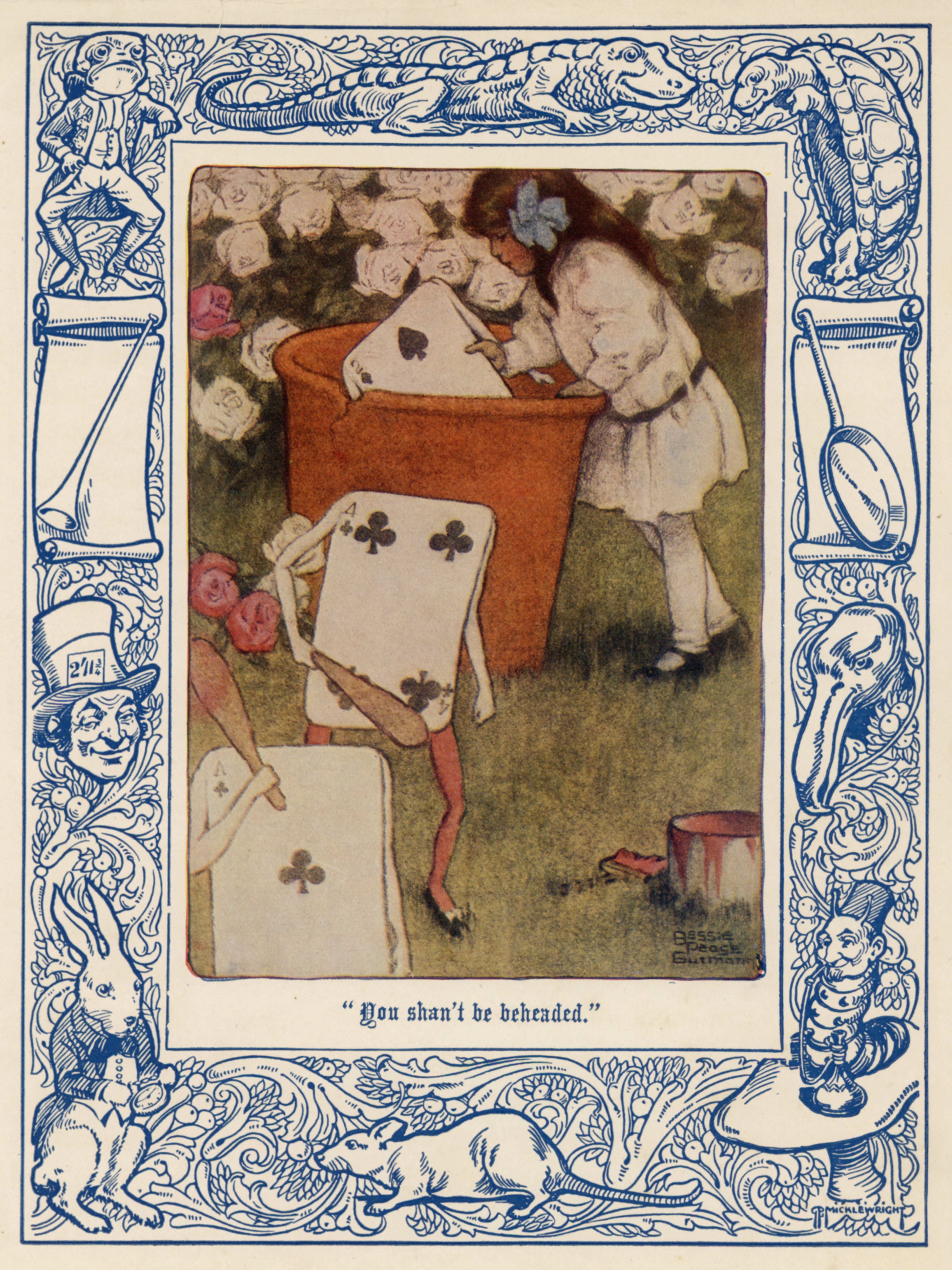 Bessie Pease Gutmann — Shan't be beheaded