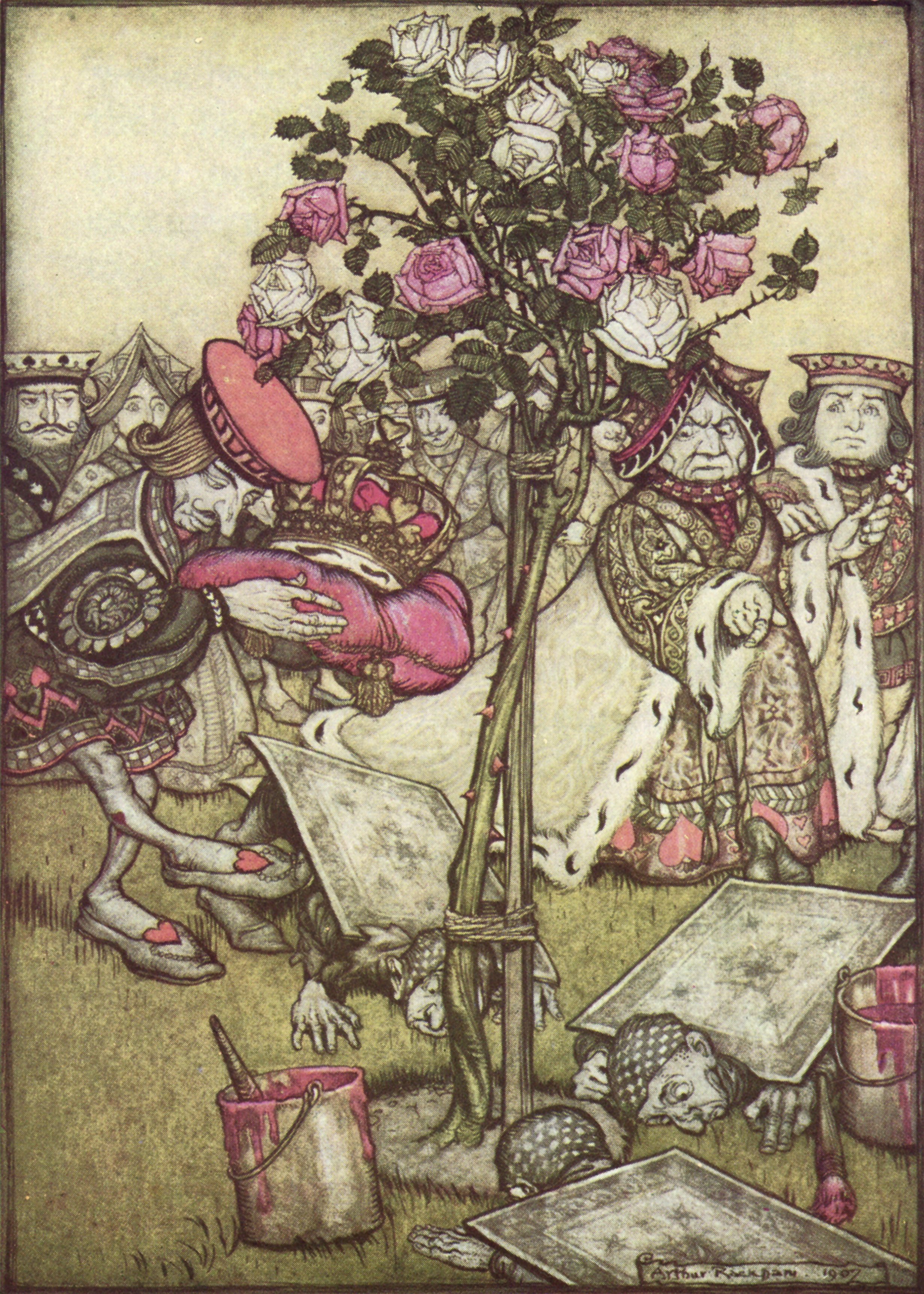 Arthur Rackham — Queen of Hearts