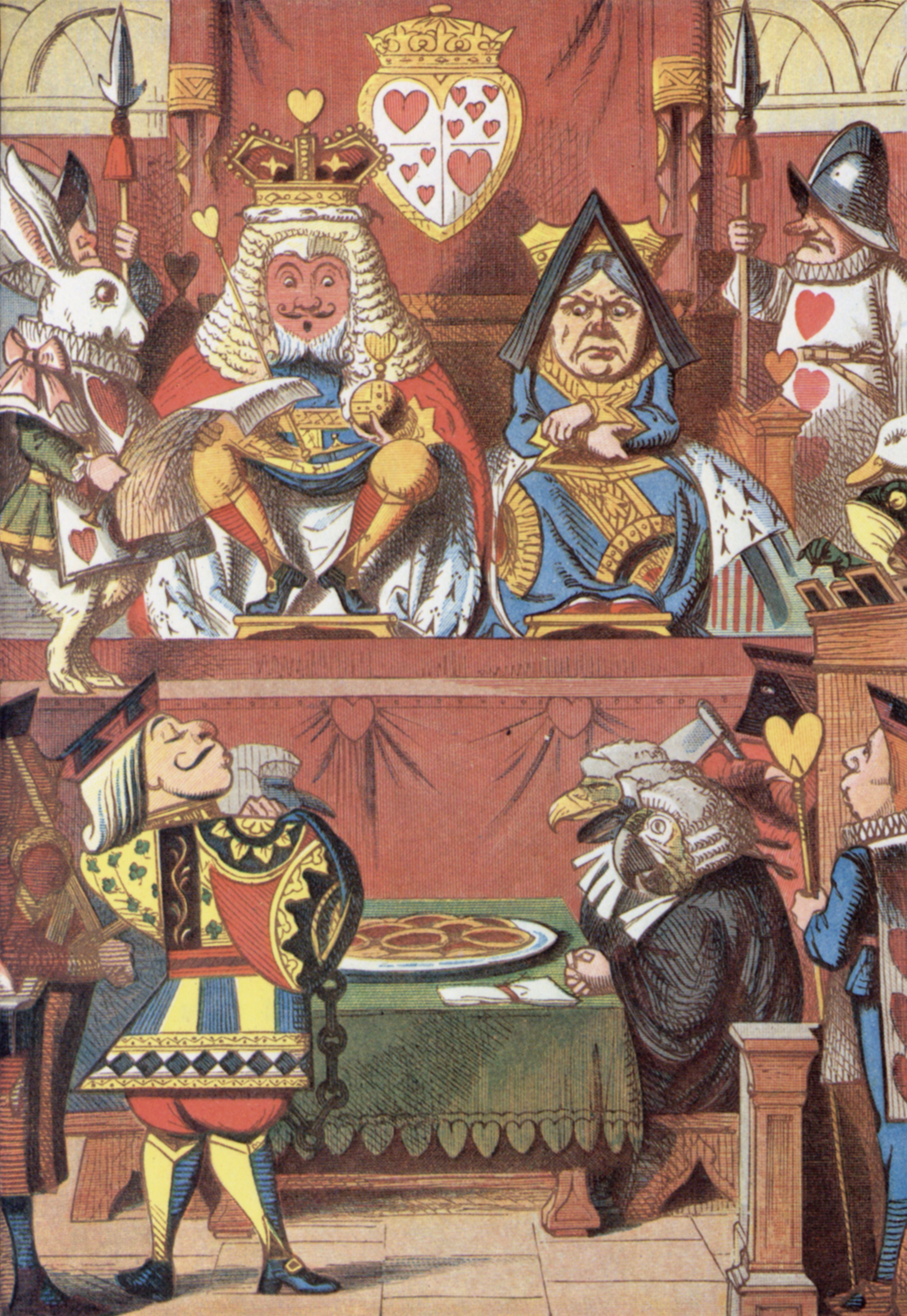 John Tenniel (colorized E.G. Thomson) — Duchess