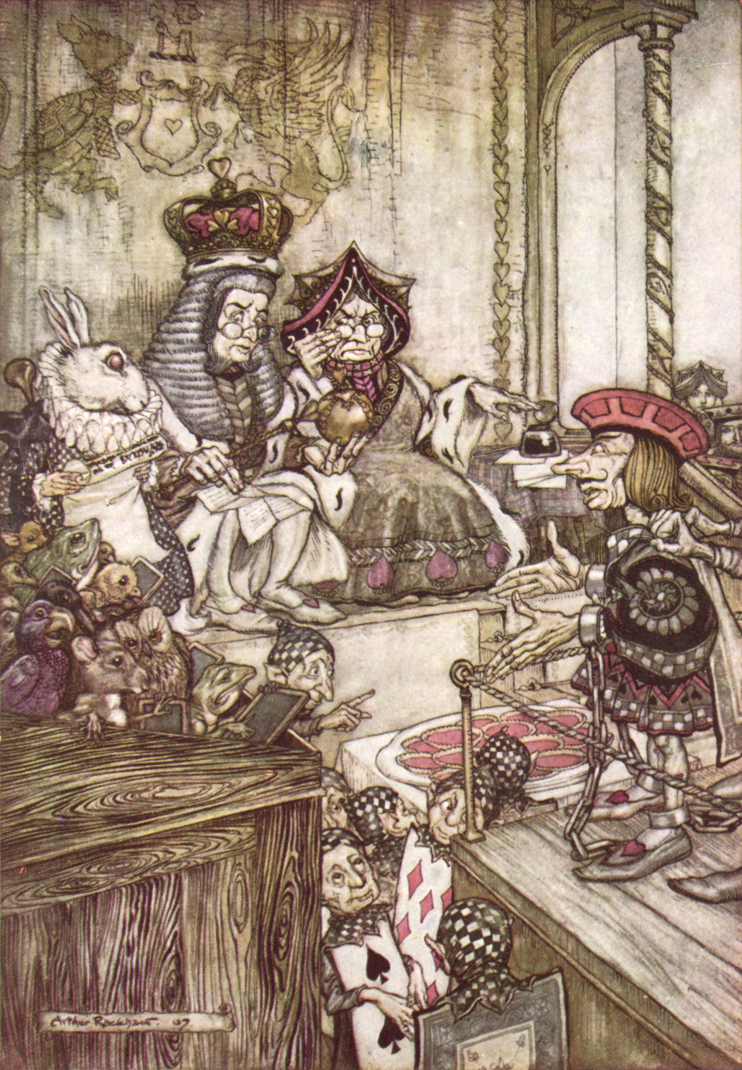 Arthur Rackham — Knave of Spades