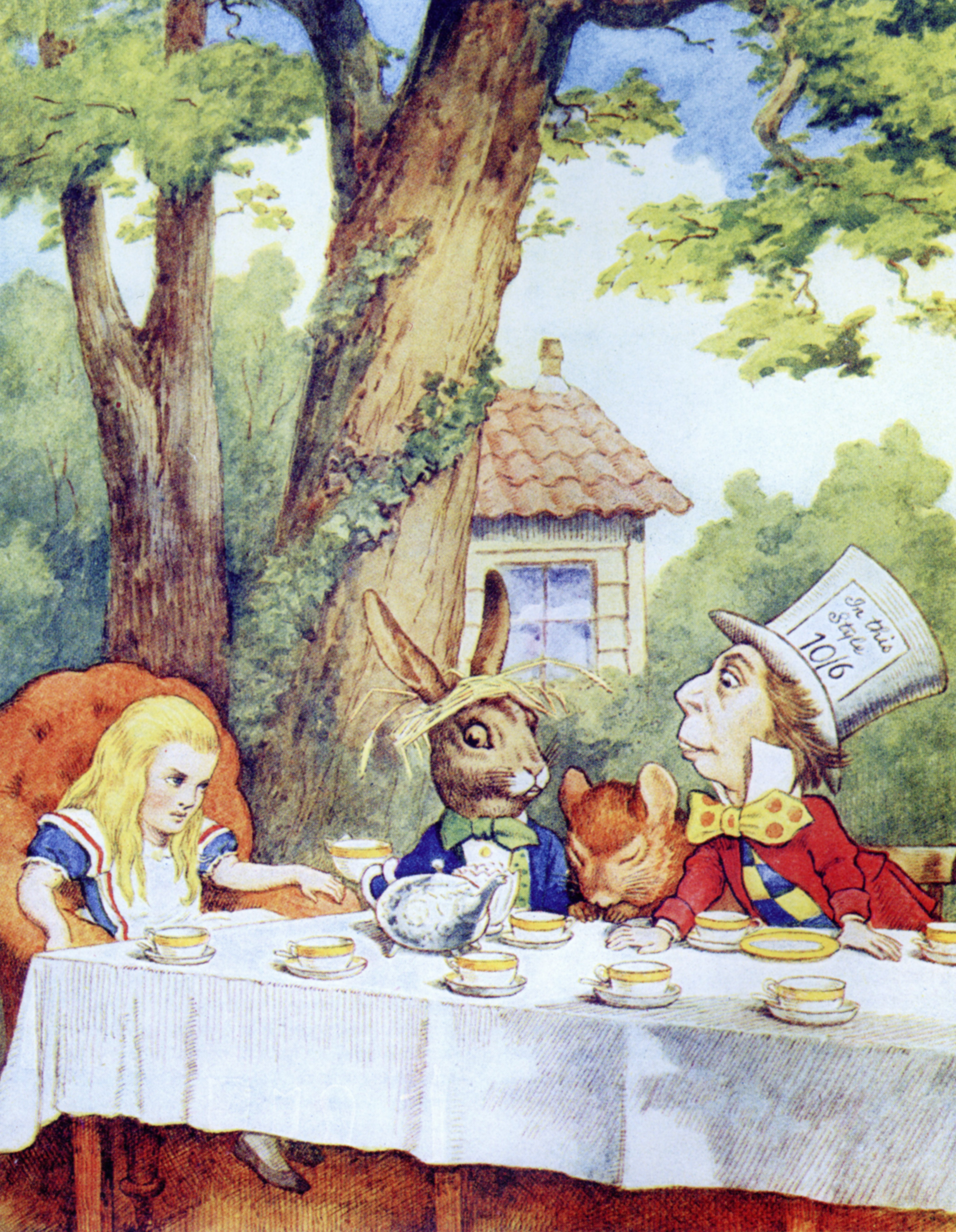 John Tenniel — Mad Hatter's Tea Party