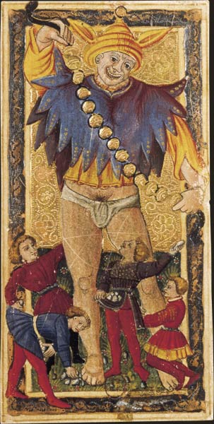 The Fool, Charles VI tarot